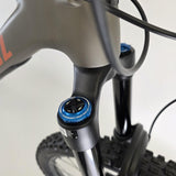 Santa Cruz Megatower 2 C GX AXS Coil Matte Nickel and Yellow - Größe: XXL
