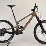 Santa Cruz Megatower 2 C GX AXS Coil Matte Nickel and Yellow - Größe: XXL