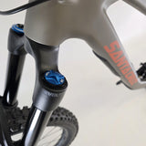 Santa Cruz Megatower 2 C GX AXS Coil Matte Nickel and Yellow - Größe: XXL