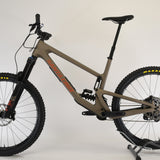 Santa Cruz Megatower 2 C GX AXS Coil Matte Nickel and Yellow - Größe: XXL