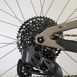 Santa Cruz Megatower 2 C GX AXS Coil Matte Nickel and Yellow - Größe: XXL